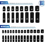 50PC 3/8 Inch Pneumatic Kit